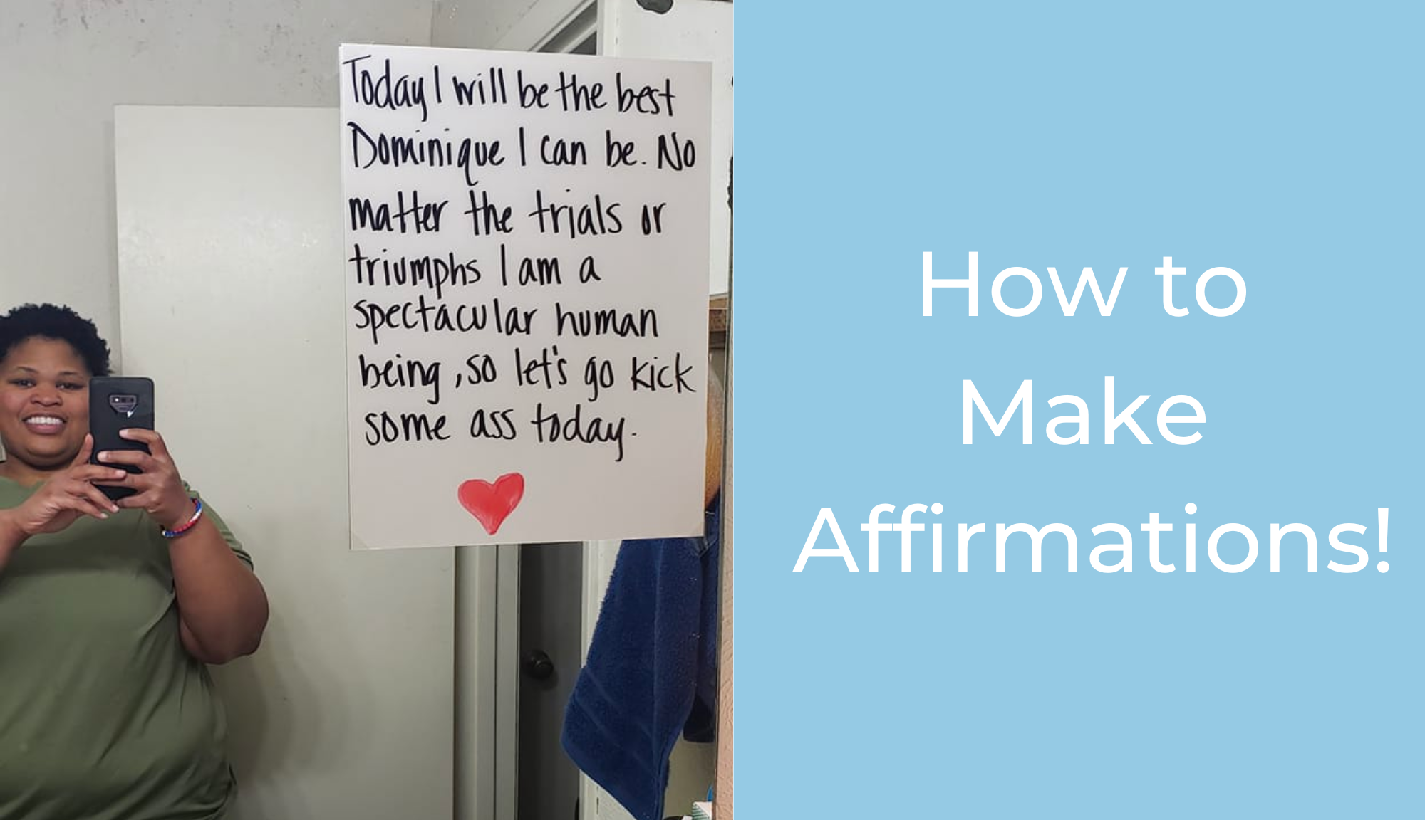 How to Make Affirmations
