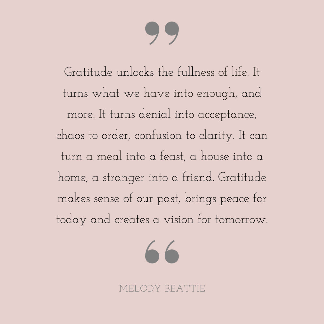 How Being Grateful Changes Your Life