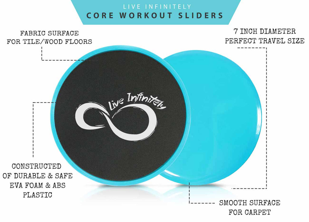 core workout sliders