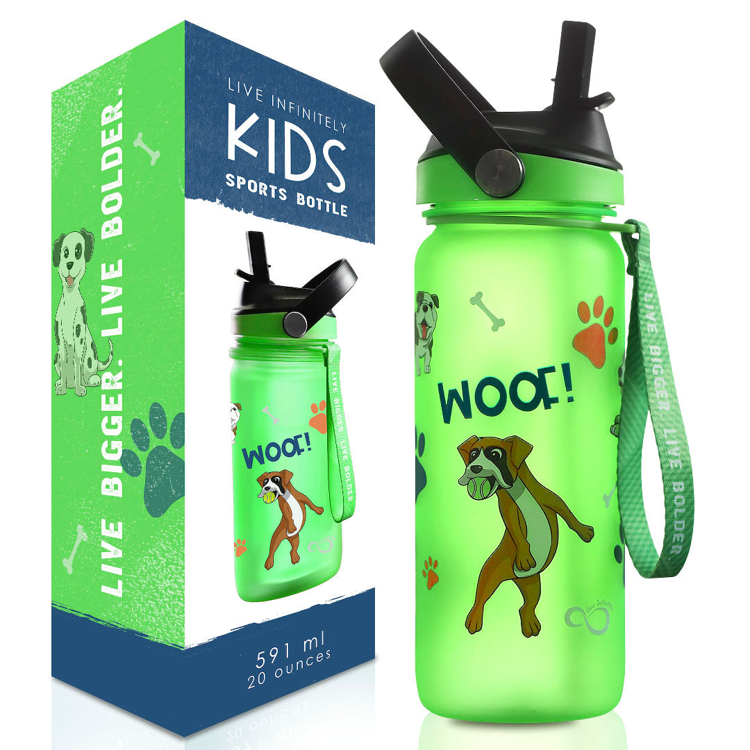 Kids Sports Water Bottle 20 oz - Live Infinitely