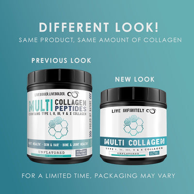 Multi Collagen - Multi Collagen Protein Powder Type I, II, III, V & X Collagen