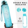 24 Oz Double Walled Insulated Sports Bottle