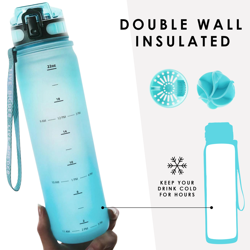 24 Oz Insulated Sports Bottle